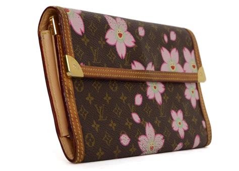 louis vuitton monogram cherry blossom wallet